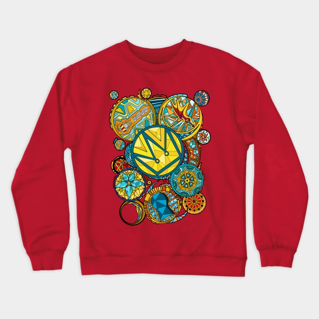 Kingdom of Glass (lined) Crewneck Sweatshirt by paintchips